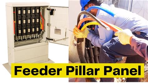 electrical feeder pillar box|feeder pillar installation details.